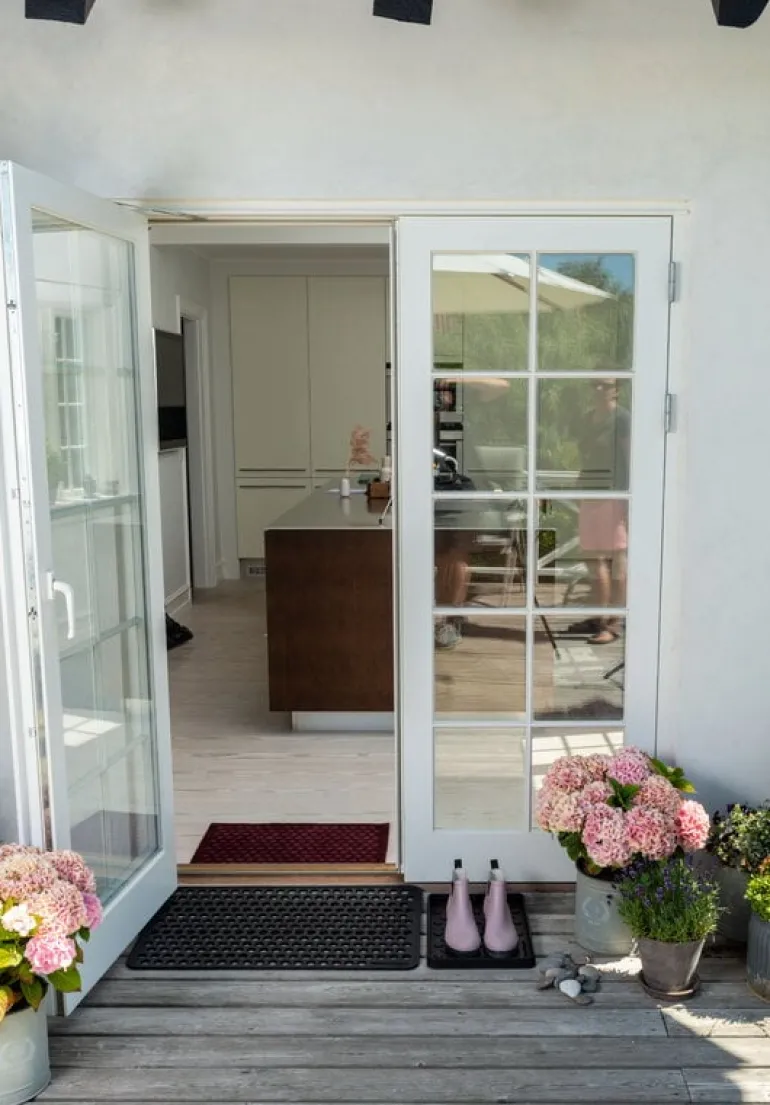 Tica Copenhagen Dot dörrmatta, 45 x 75 cm, svart