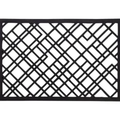 Tica Copenhagen Lines dörrmatta, 60 x 90 cm, svart