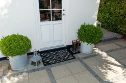 Tica Copenhagen Lines dörrmatta, 60 x 90 cm, svart