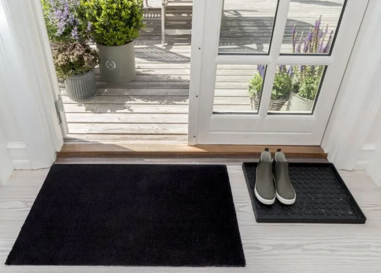 Tica Copenhagen Uni color matta, 60 x 90 cm, svart