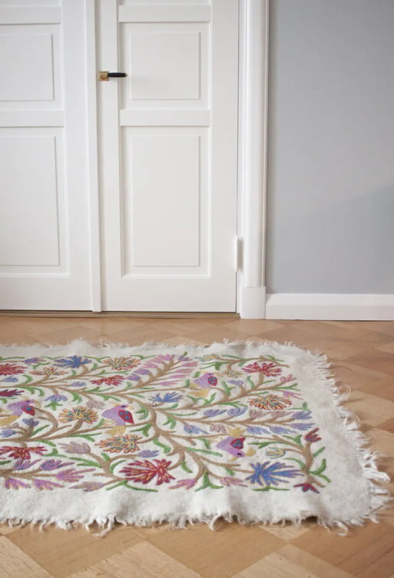 Tikau Birds Multi matta, 125 x 185 cm