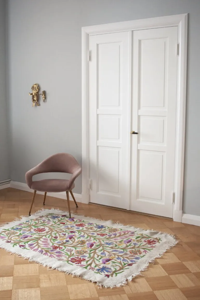 Tikau Birds Multi matta, 125 x 185 cm