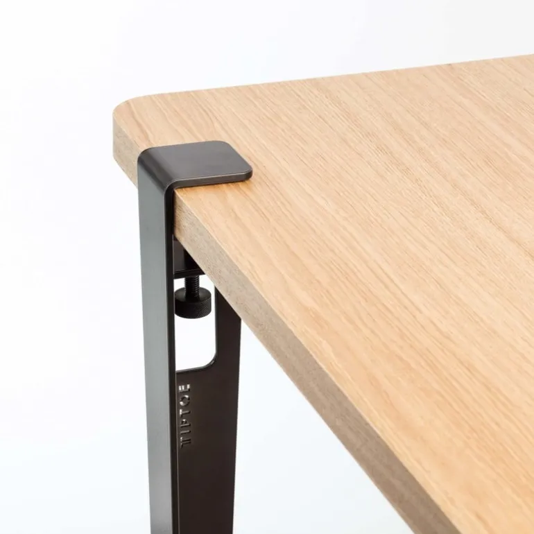 TIPTOE Ben till bord/skrivbord 75 cm, 1-pack, dark steel