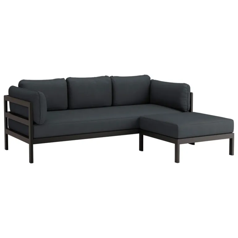 TIPTOE Easy fotpall, grafit svart - skiffergrå