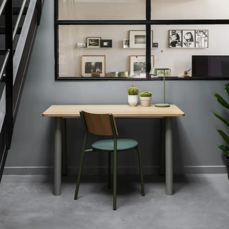 TIPTOE New Modern bord 160 x 95 cm, ek - eukalyptusgrå