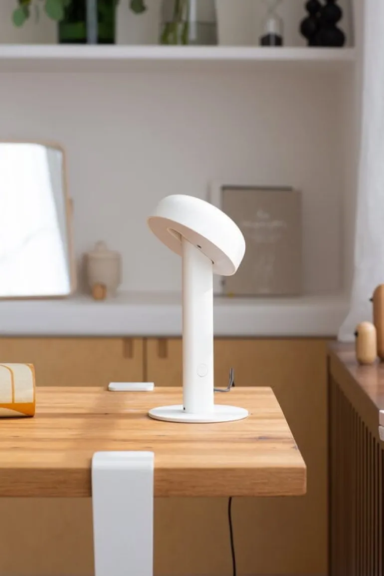 TIPTOE Nod bordslampa, molnvit