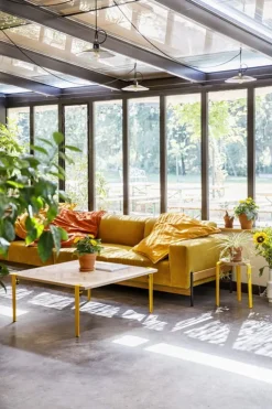 TIPTOE Soffbords- och bänkben 43 cm, 1-pack, sunflower yellow