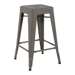 Tolix Barstol H65, matt MFT Grey de Paris