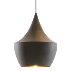 Tom Dixon Beat Fat LED-pendel, svart