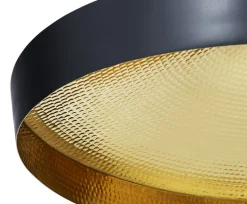 Tom Dixon Beat Flat LED-pendel, svart