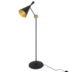Tom Dixon Beat golvlampa, LED, svart