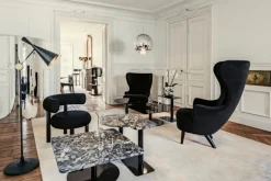 Tom Dixon Beat golvlampa, LED, svart