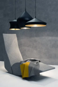 Tom Dixon Beat Stout LED-pendel, svart