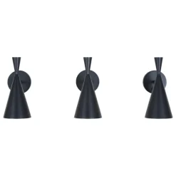 Tom Dixon Beat vägglampa, svart