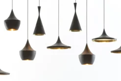 Tom Dixon Beat Wide LED-pendel, svart