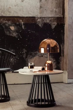 Tom Dixon Bell bordslampa, LED, koppar