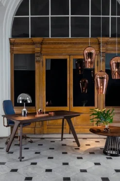 Tom Dixon Bell bordslampa, LED, silver