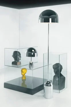 Tom Dixon Bell bordslampa, LED, silver