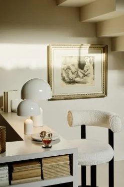 Tom Dixon Bell bordslampa, LED, vit