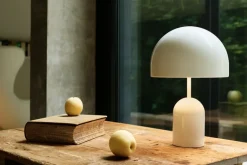 Tom Dixon Bell bärbar LED-bordslampa, vit