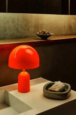 Tom Dixon Bell bärbar LED-bordslampa, fluoro
