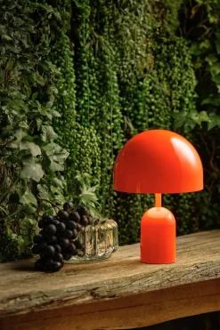 Tom Dixon Bell bärbar LED-bordslampa, fluoro