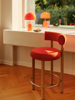 Tom Dixon Bell bärbar LED-bordslampa, fluoro