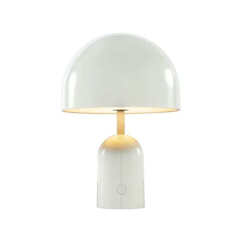 Tom Dixon Bell bärbar LED-bordslampa, grå