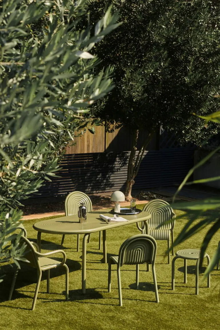 Tom Dixon Bell bärbar LED-bordslampa, grå