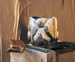 Tom Dixon Cloud kärl, kort, silver