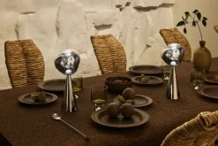 Tom Dixon Melt bärbar LED-bordslampa, silver