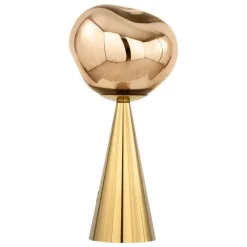Tom Dixon Melt bärbar LED-bordslampa, guld
