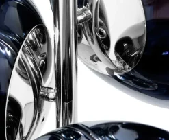 Tom Dixon Melt Chandelier Mini pendellampa, LED, rök