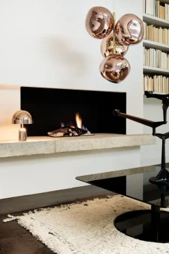 Tom Dixon Melt Chandelier Mini pendellampa, LED, koppar