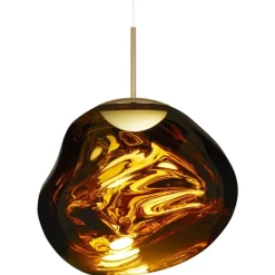 Tom Dixon Melt LED-pendel, guld