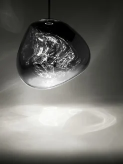 Tom Dixon Melt LED-pendel, krom
