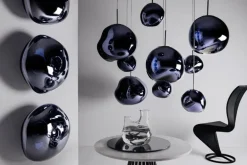 Tom Dixon Melt LED-pendel, rök