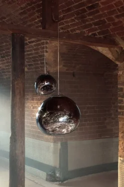 Tom Dixon Melt LED-pendel, rök