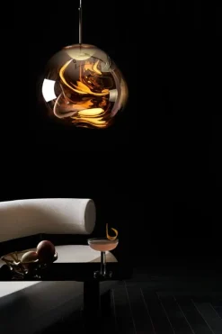 Tom Dixon Melt Mini LED-pendel, guld