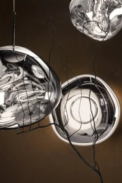 Tom Dixon Melt Mini LED-pendel, krom