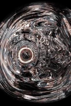 Tom Dixon Melt Mini LED-pendel, krom