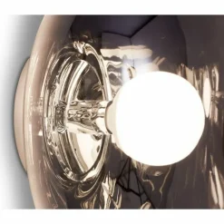 Tom Dixon Melt Surface LED vägglampa, rök