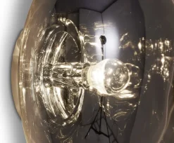 Tom Dixon Melt Surface LED vägglampa, rök