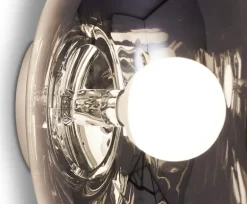 Tom Dixon Melt Surface LED vägglampa, rök