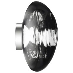 Tom Dixon Melt Surface LED vägglampa, krom