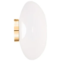 Tom Dixon Melt Surface LED vägglampa, opal - guld