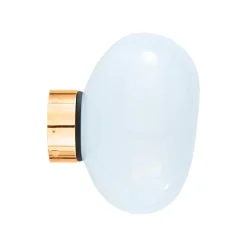 Tom Dixon Melt Surface Mini LED vägglampa, opal - guld