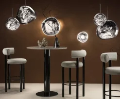 Tom Dixon Melt Surface Mini LED vägglampa, guld