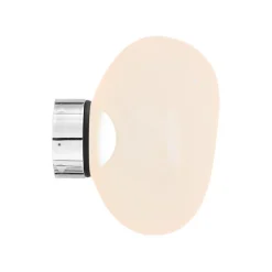 Tom Dixon Melt Surface Mini LED vägglampa, opal - silver