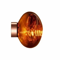 Tom Dixon Melt Surface Mini LED vägglampa, koppar